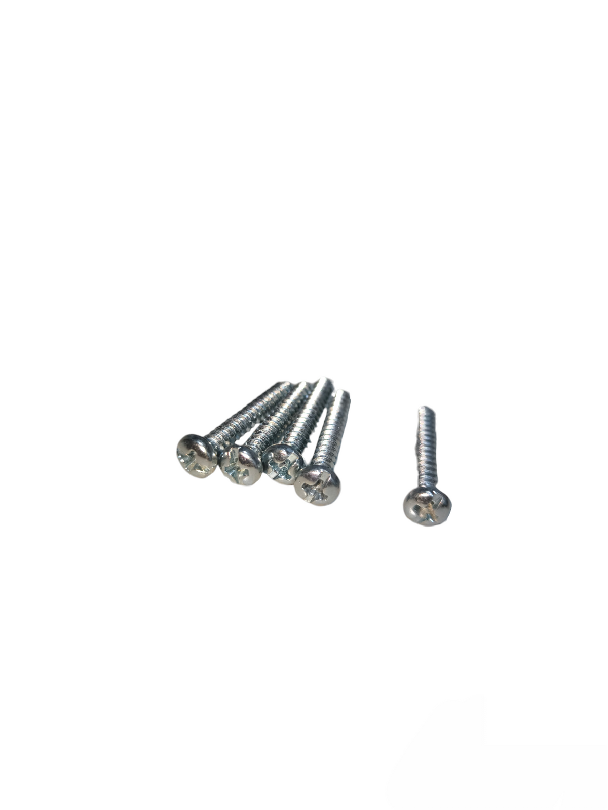 Chrome Wood Screw available in 2 Sizes 3.9cm or 2.7cm length