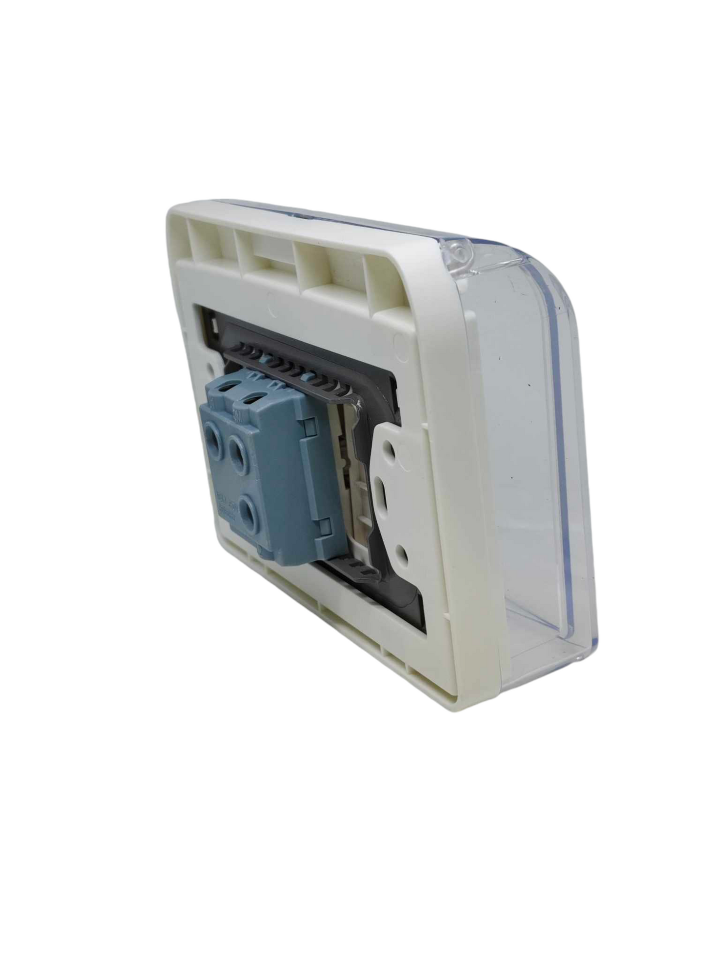 Grazen Weatherproof Cover with 1 Gang 1 Way Switch 16A 220V WC-019-W+GW-001