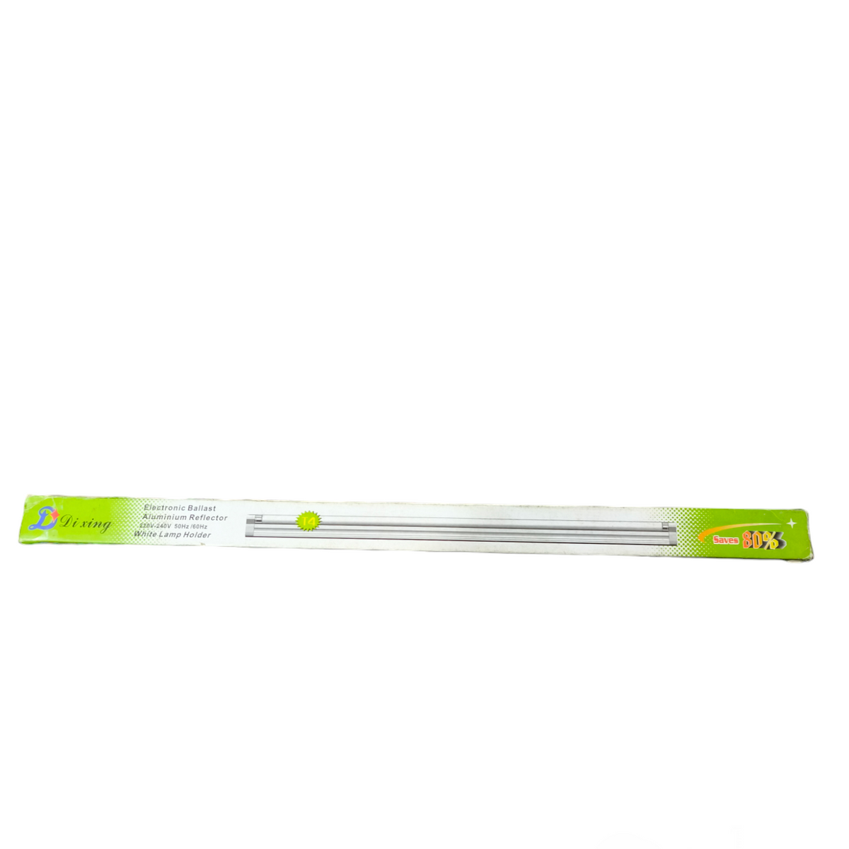 Dixing 20W T-4 Fluorescent Tube with Fixture Blue 220V