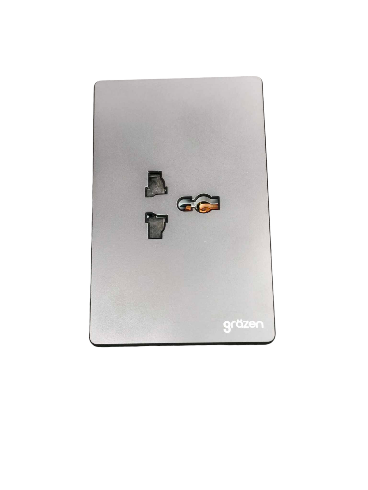 Grazen 1 Gang Universal Outlet Aircon Outlet 220V 20A Available Black, Gray , White and Gold