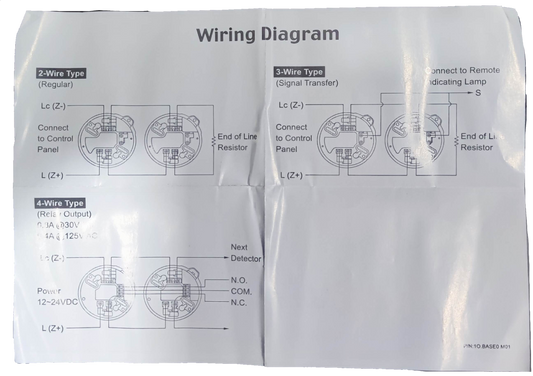 Heat Detector 24V ( Horing Lih) AHR-871, Rate of Rise Detector