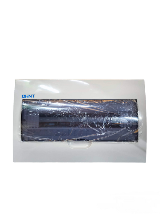 Chint 18 Ways Surface or Flush Type Distribution Box for Miniature Circuit Breaker with Bus Bar 18 Way Surface or Flush Type Panel Box