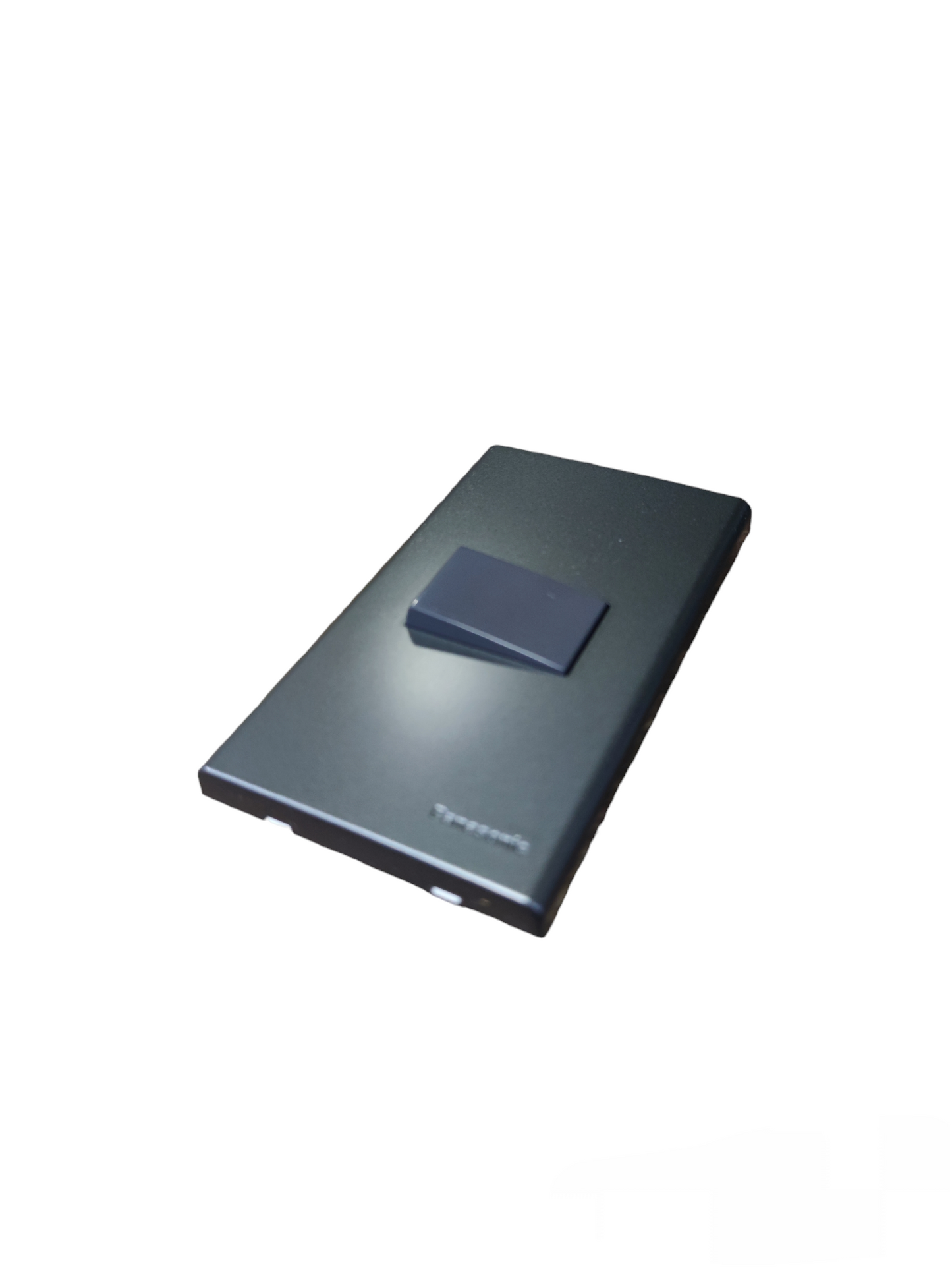 Panasonic 1 Gang 4 Way Switch 15A 220V with Plate Cover Metallic Gray WEG6801MH-1/WEG5004HK-5