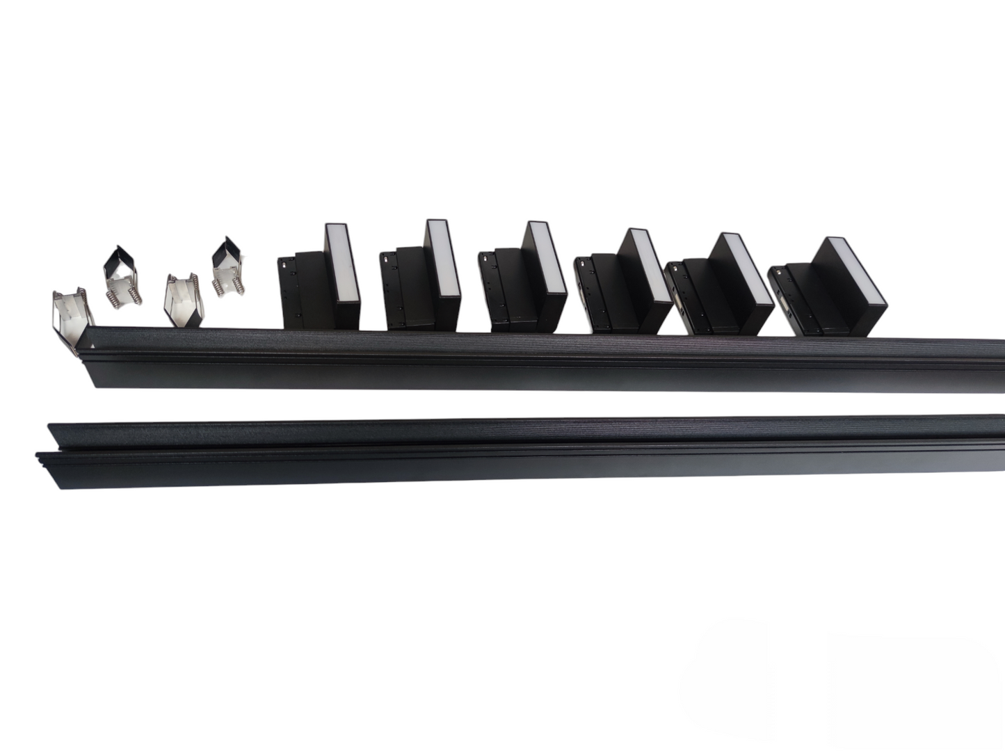 ILLUMIQ TERRA LED Magnetic Track Light 2 Meters 50mm with 6pcs 6W LED Foldable Flood Daylight 6500K 220V Series 20