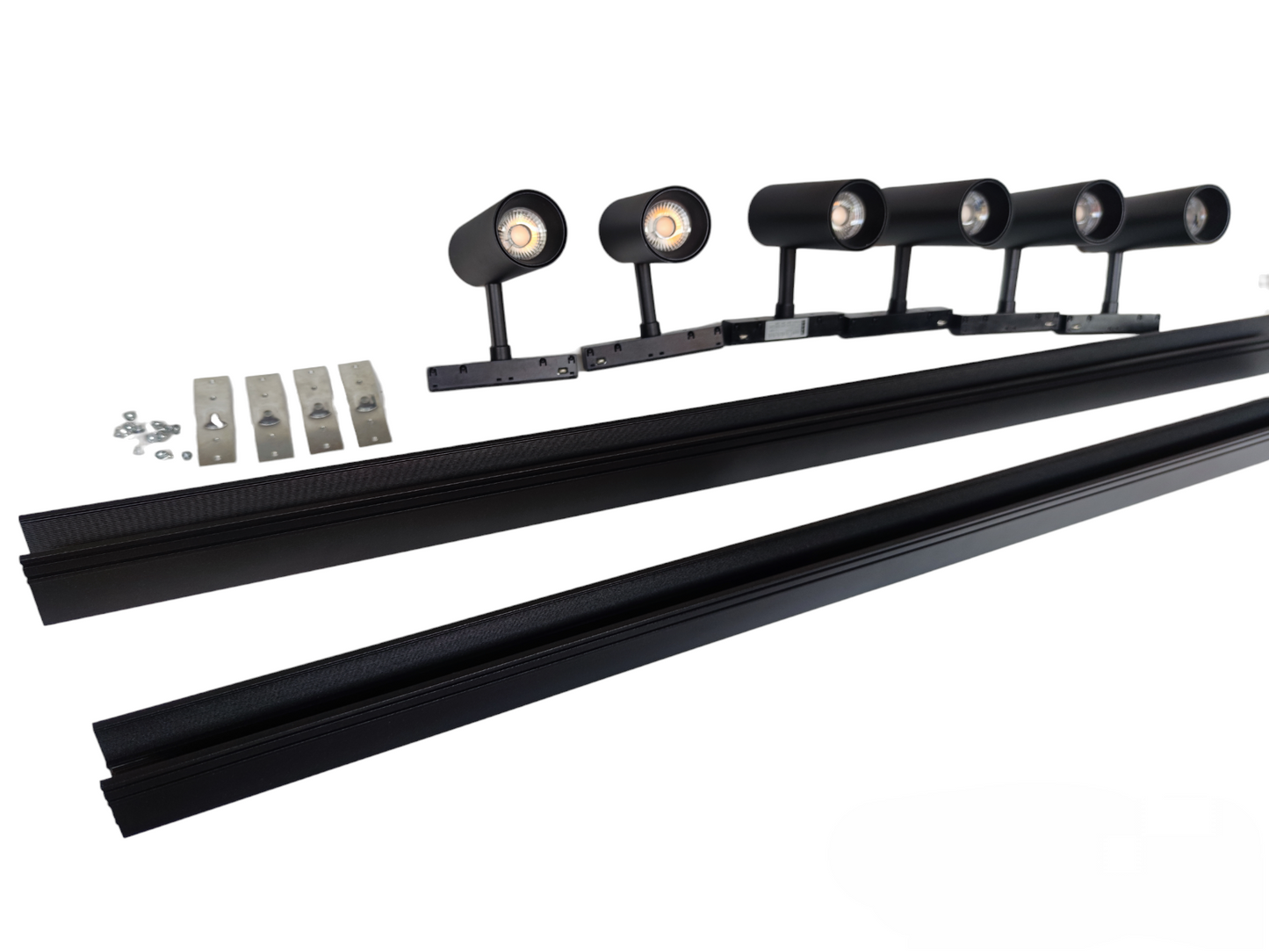 ILLUMIQ TERRA LED Magnetic Track Light 2 Meters 50mm with 6pcs 12W LED Spot Track Light Cool White 4000K 220V Series 20