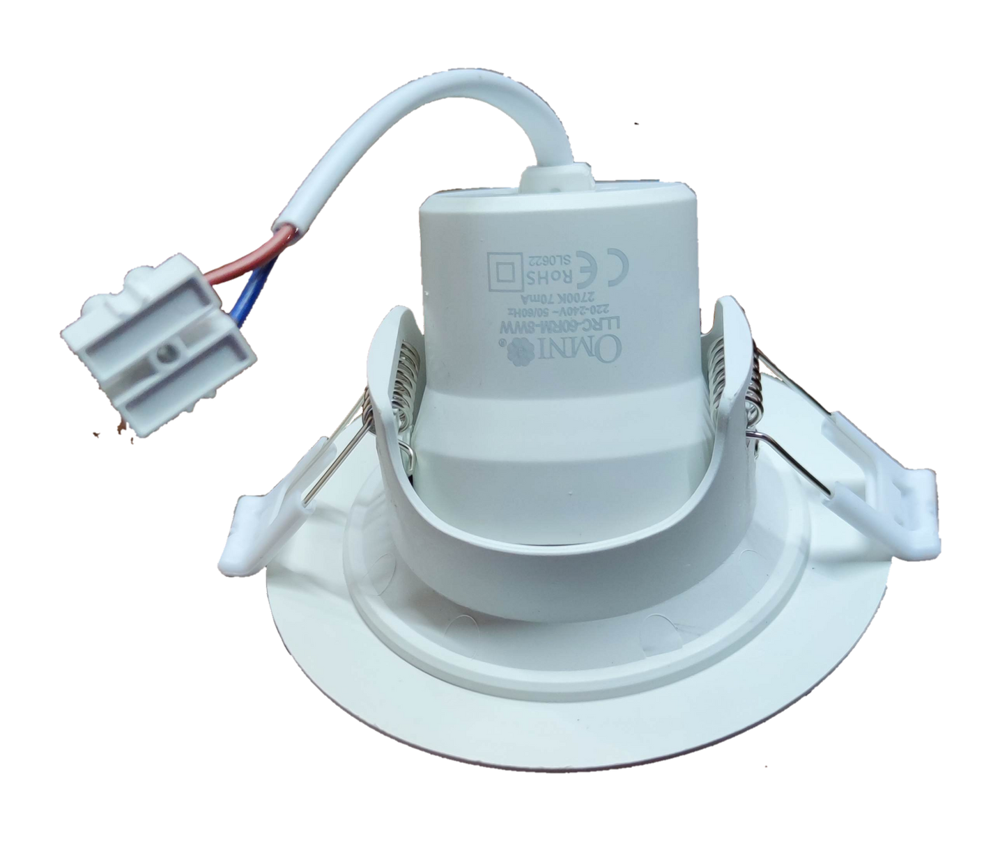 Omni 8W LED Movable Downlight 220V Warm White 3000K, 8W Mini Recessed Movable Downlight 550 Lumens