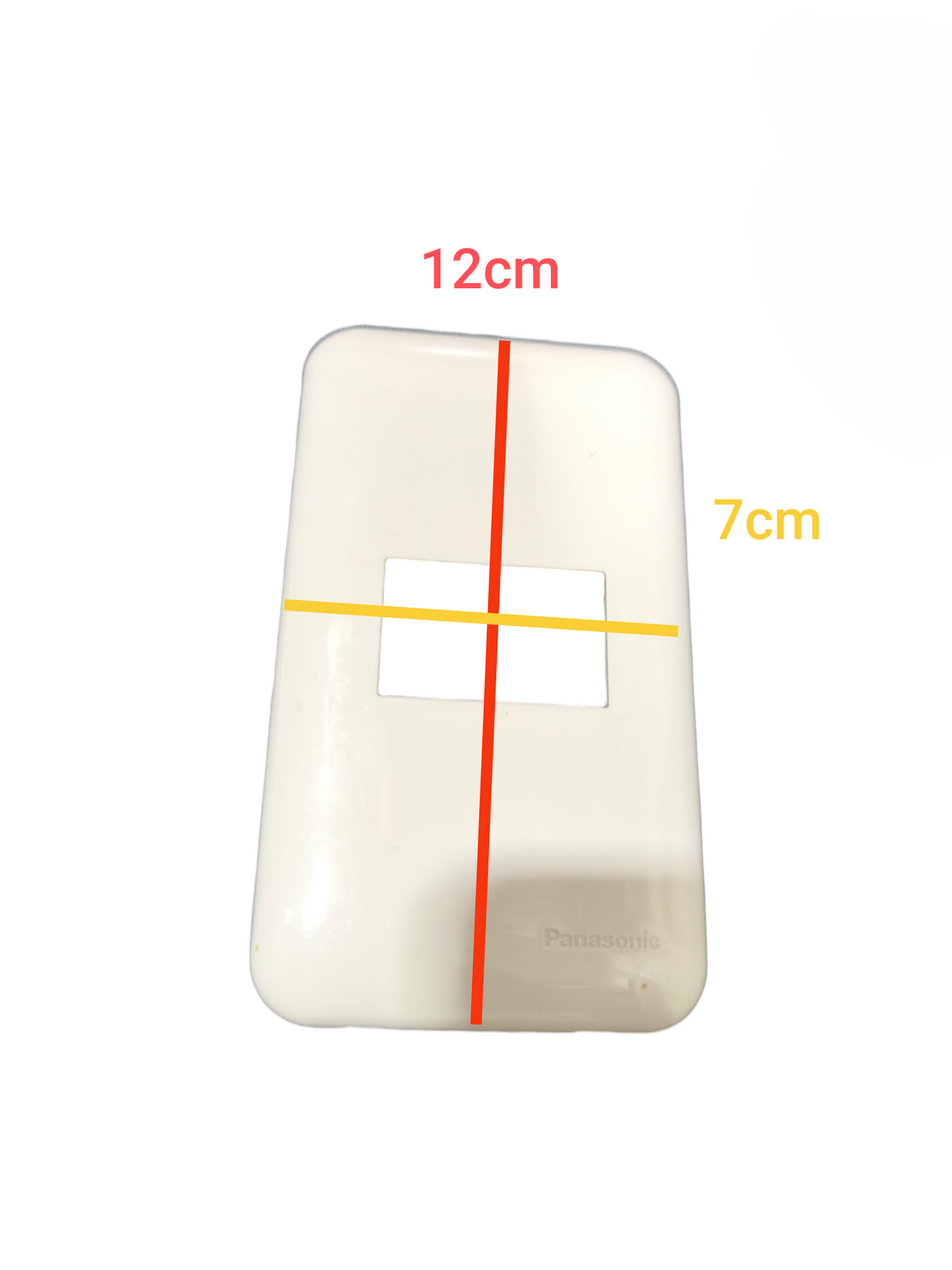 Panasonic 1 Gang Plate Cover Wide Series Round Series
