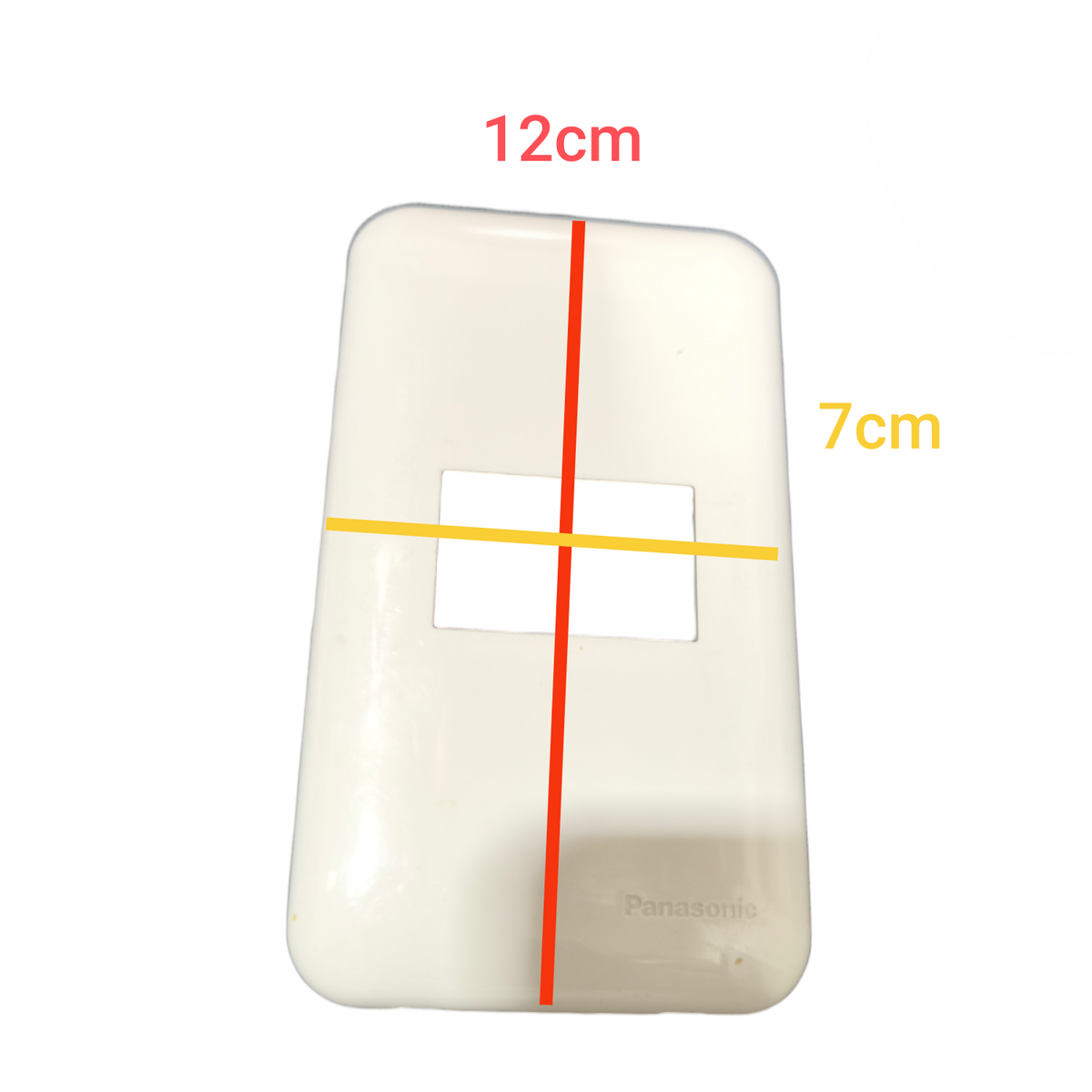 Panasonic 1 Gang Plate Cover Wide Series Round Series