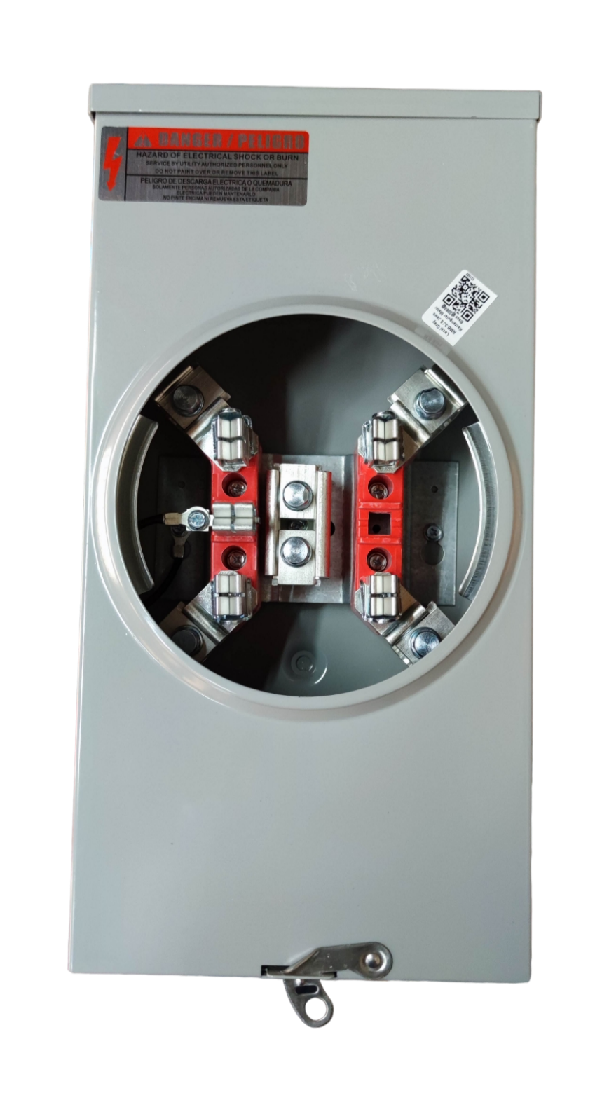 Cirtech Rectangular Meter Base 2 Inch Hub 5 Jaws Max 200A KWH Meter Base