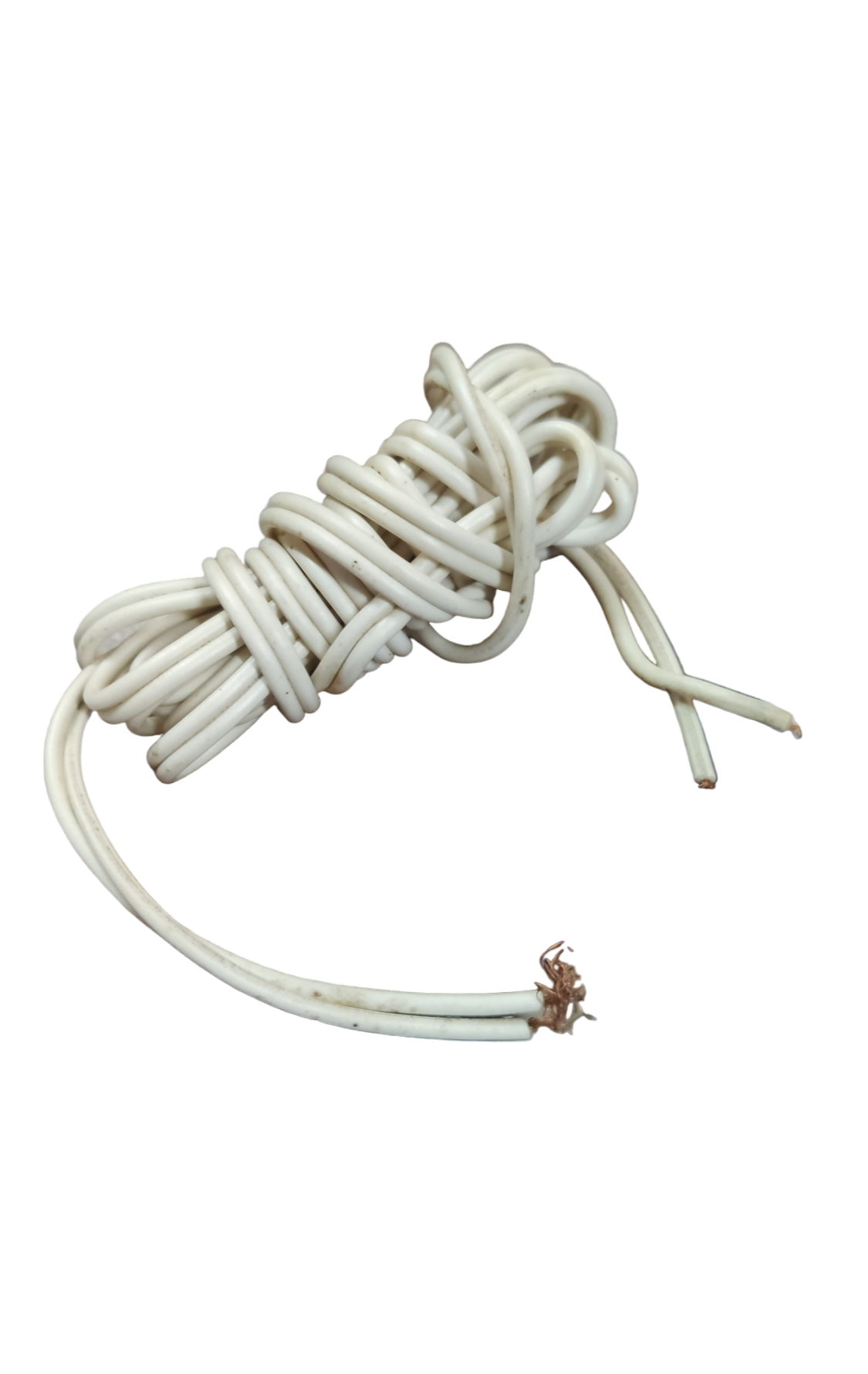 1.5 meter pre cut electrical wire white insulated wire from China for electrical repairs