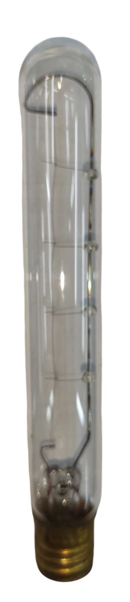 Denko 10W E17 220V Tubular Filament Bulb featuring a clear design for decorative lighting