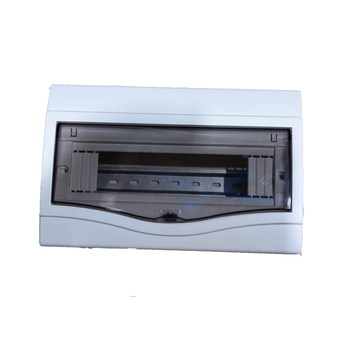 ZY 12 Ways Distribution Box Plastic Base with transparent cover for electrical circuitry and parts