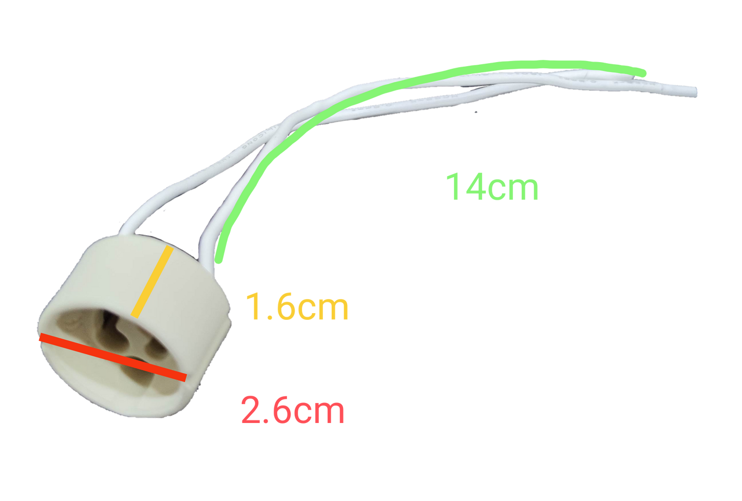 Firefly GU10 Porcelain Socket