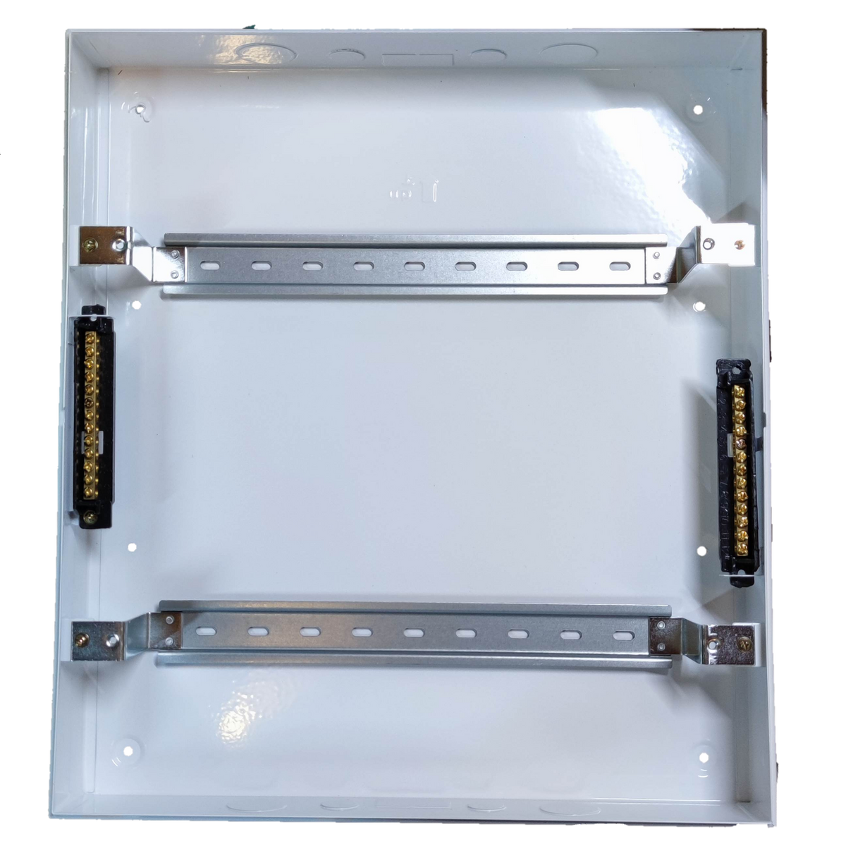 Panel Board 50A 1Pole Main with 35 Branches 1 Pole Miniature Circuit Breaker, Distribution Box Metal Base with Himel Circuit Breakers and Bus Bar Metal Base ( ZY) Himel