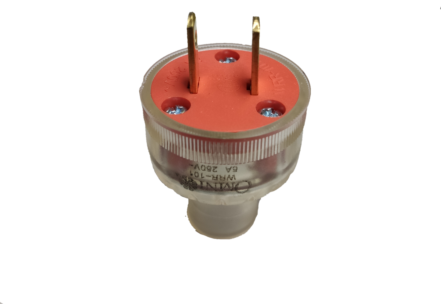 Omni Rubber Plug 5A , Flat Pin