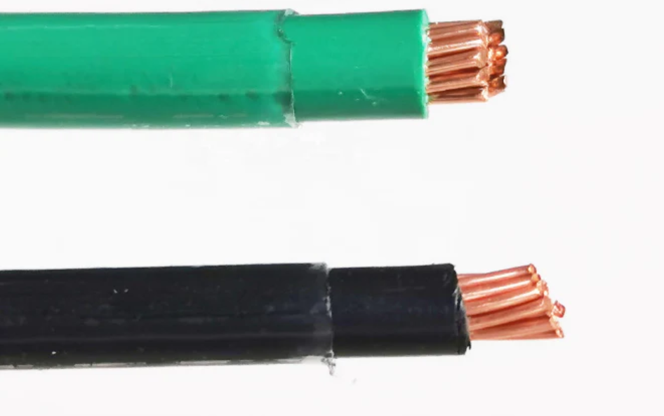 Duraflex 14mm THHN Wire AWG 6 Yellow with durable insulation for electrical wiring applications