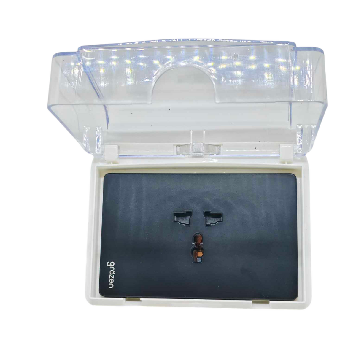 Grazen 16A 220V outdoor electrical socket cover for weatherproof and safe outdoor connectivity