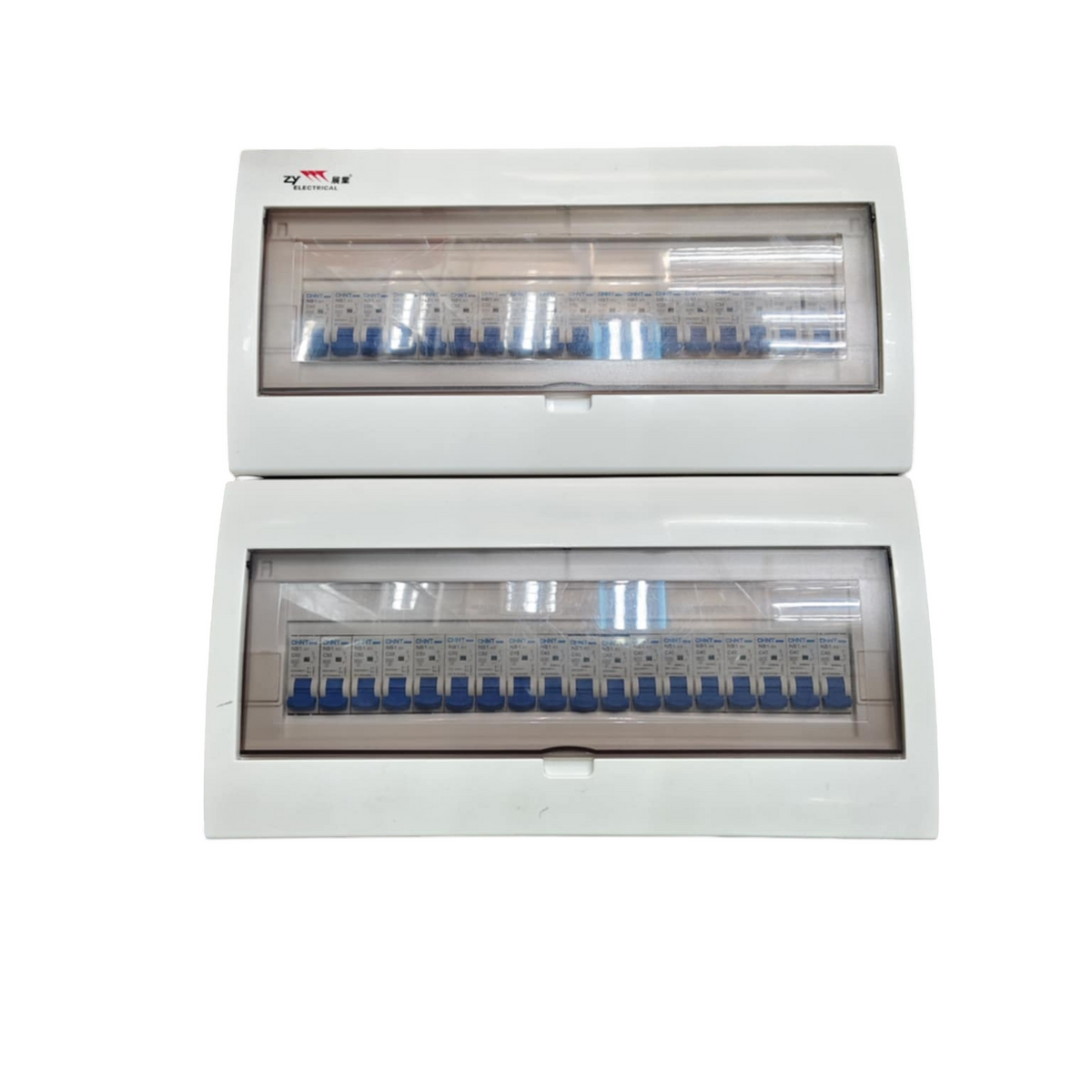 Panel Board 63A 1 Pole Main Miniature Circuit Breaker with 35 Branches NB1 Type 1 Pole Miniature Circuit Breaker 36 Ways Surface Type Panel Box ZY with 35 Bus Bar 1 Pole ( Chint Breakers)
