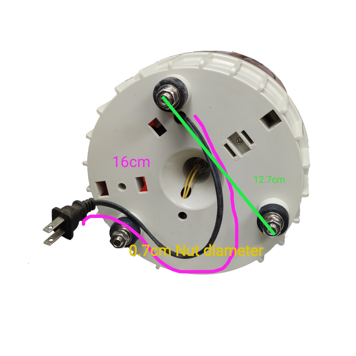 Revolving Lights Green 220V 40W Big, Warning Light 220V Emergency Warning Light