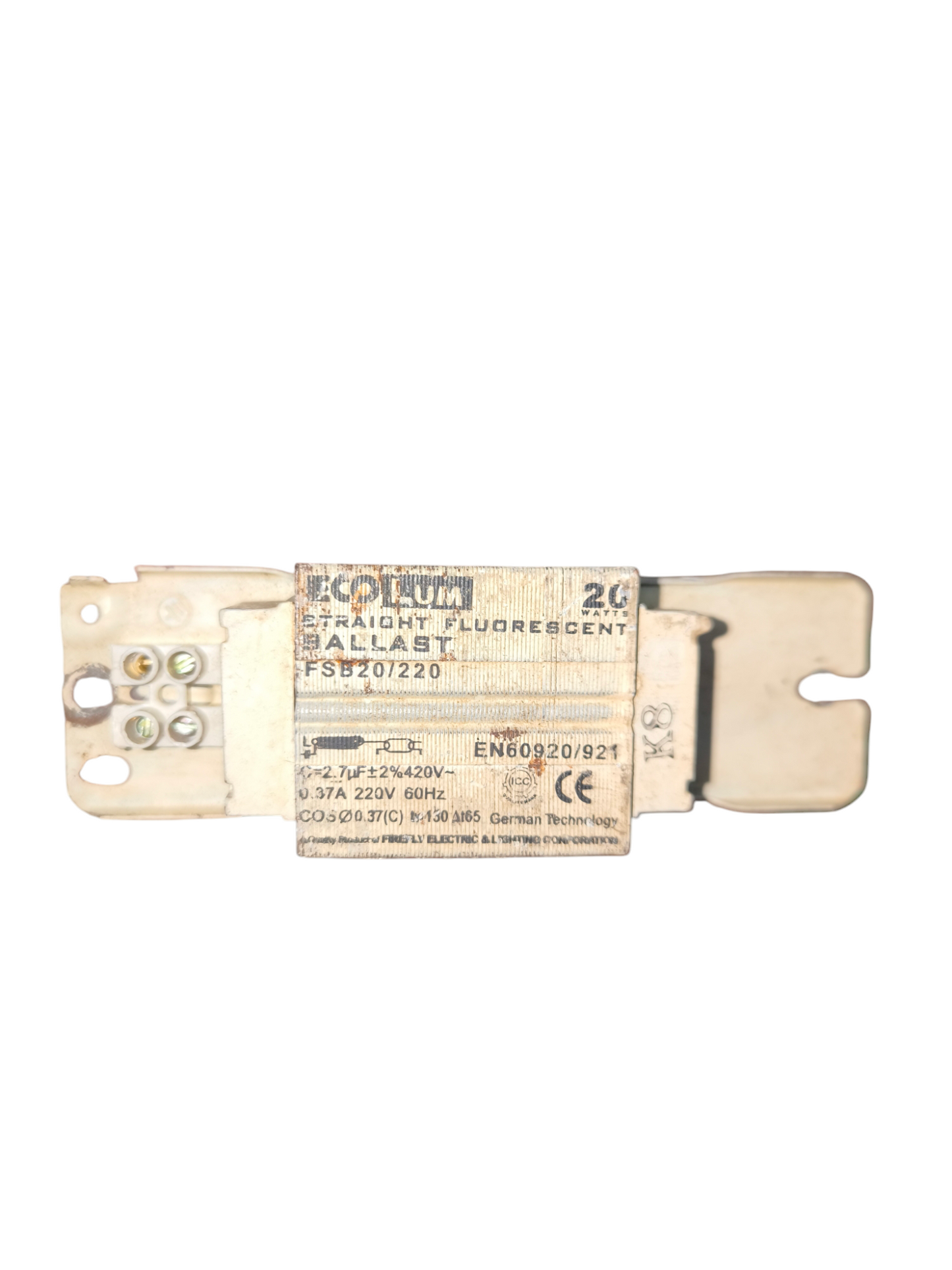 Ecolum Magnetic Ballast, 36W Magnetic Ballast, 1x40W, 1x36W 1 or 1x20W 1X18W Magnetic Ballast 220V Fluorescent Ballast