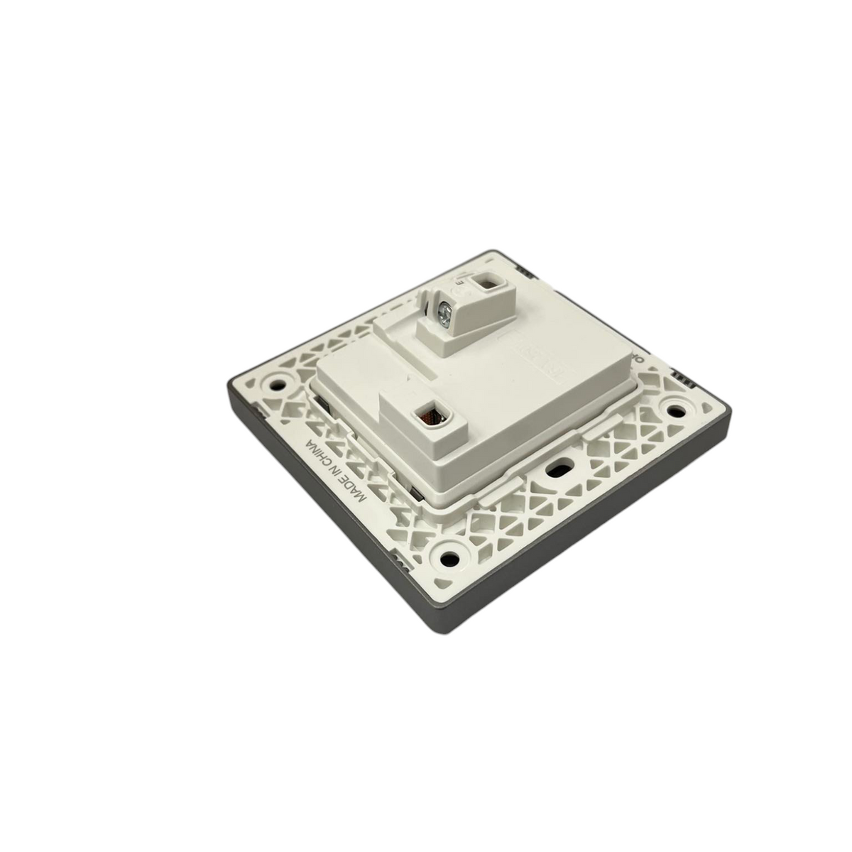 Opple Universal Outlet with Ground 16A 220V with Indicator and Switch Control Gray 16A 220VF021691A