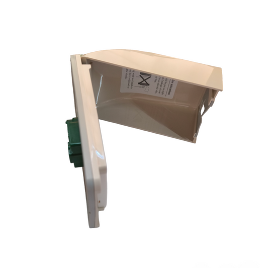 Omni Weatherproof Universal Outlet with Ground 15A 250V and Plate Cover WPP-601+WWP-111+WWG-203