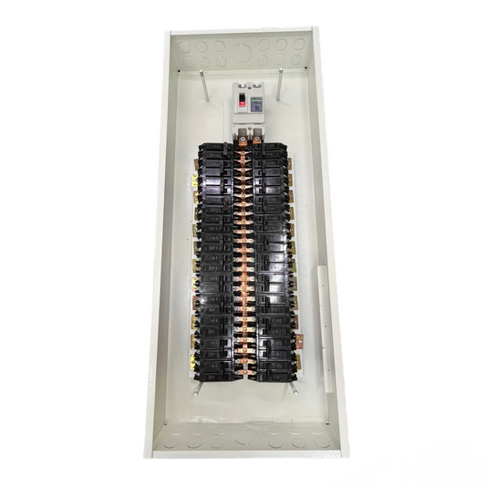 Koten & GE Panel Board 125A 2Pole 250SPS Main with 24 Branches 2Pole Bolt On HPH