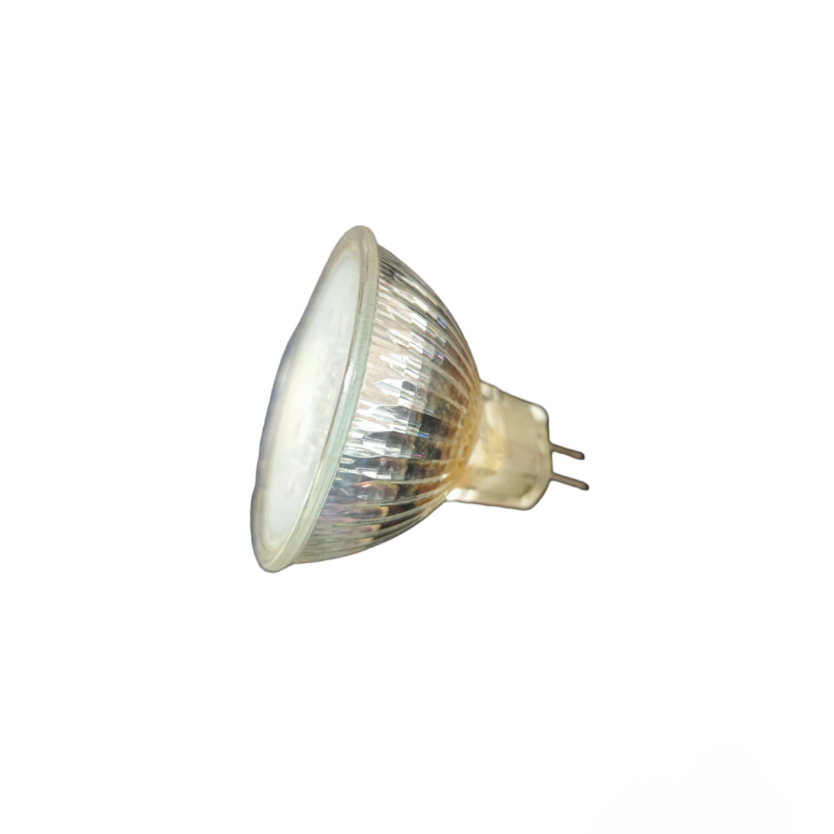 Ling Feng 1W LED MR16 12LEDS GU5.3 12V bulb with clear reflective glass and two-pin base