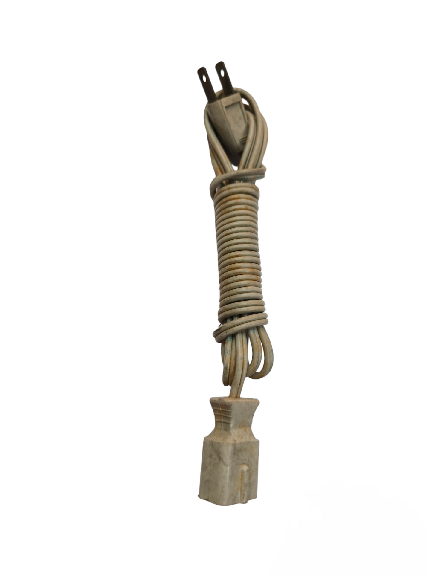 2 meter AC power cord with two-prong plug and female connector wire from China
