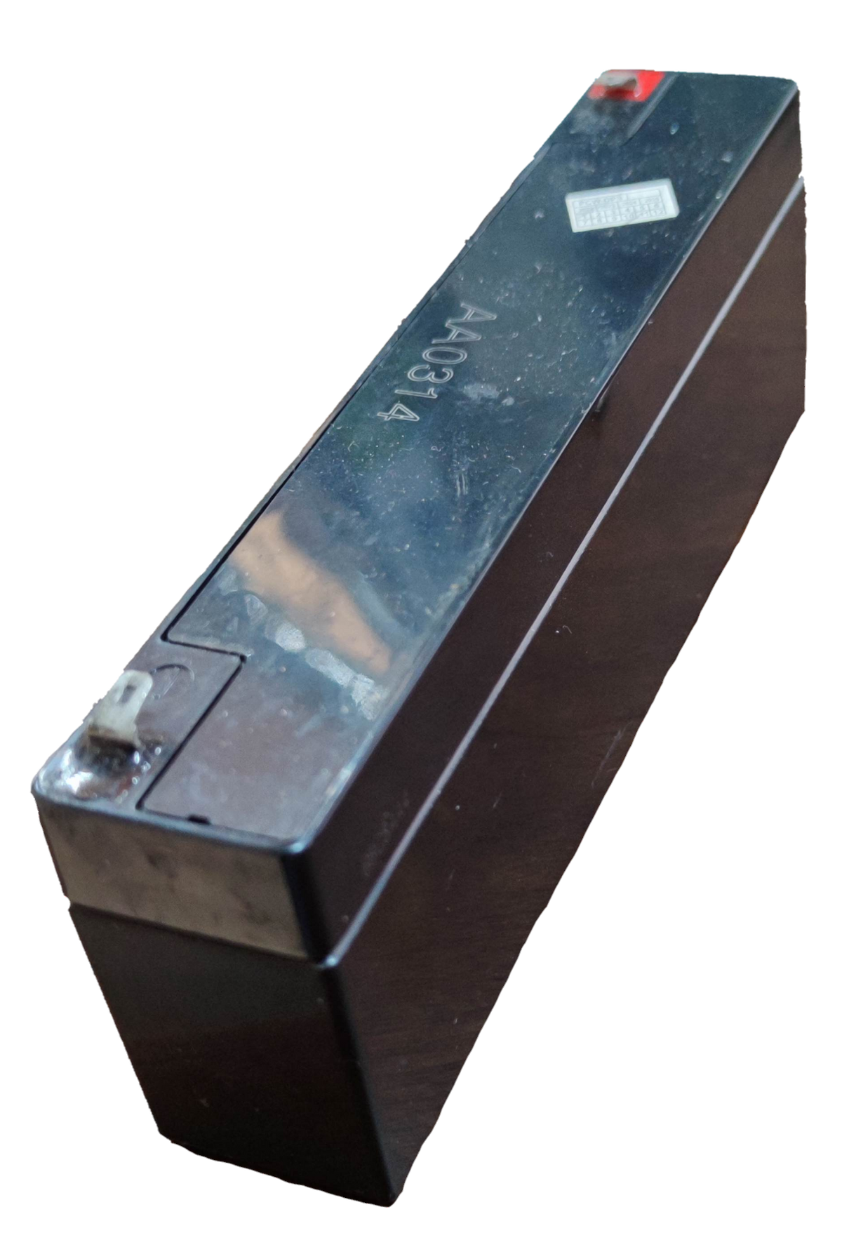 Black 2.4AH rechargeable battery for electronics with rectangular shape from China