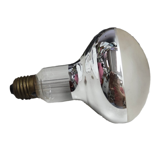 VIR 200W reflector bulb E27 220V with a shiny reflective surface and standard base for effective lighting