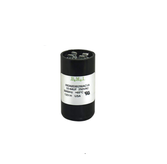 Motor Starting Capacitor 53-64UF 250 VAC, BMI