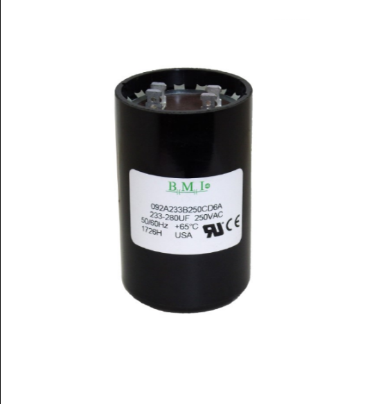 Motor Starting Capacitor 233-280UF 250 VAC, BMI