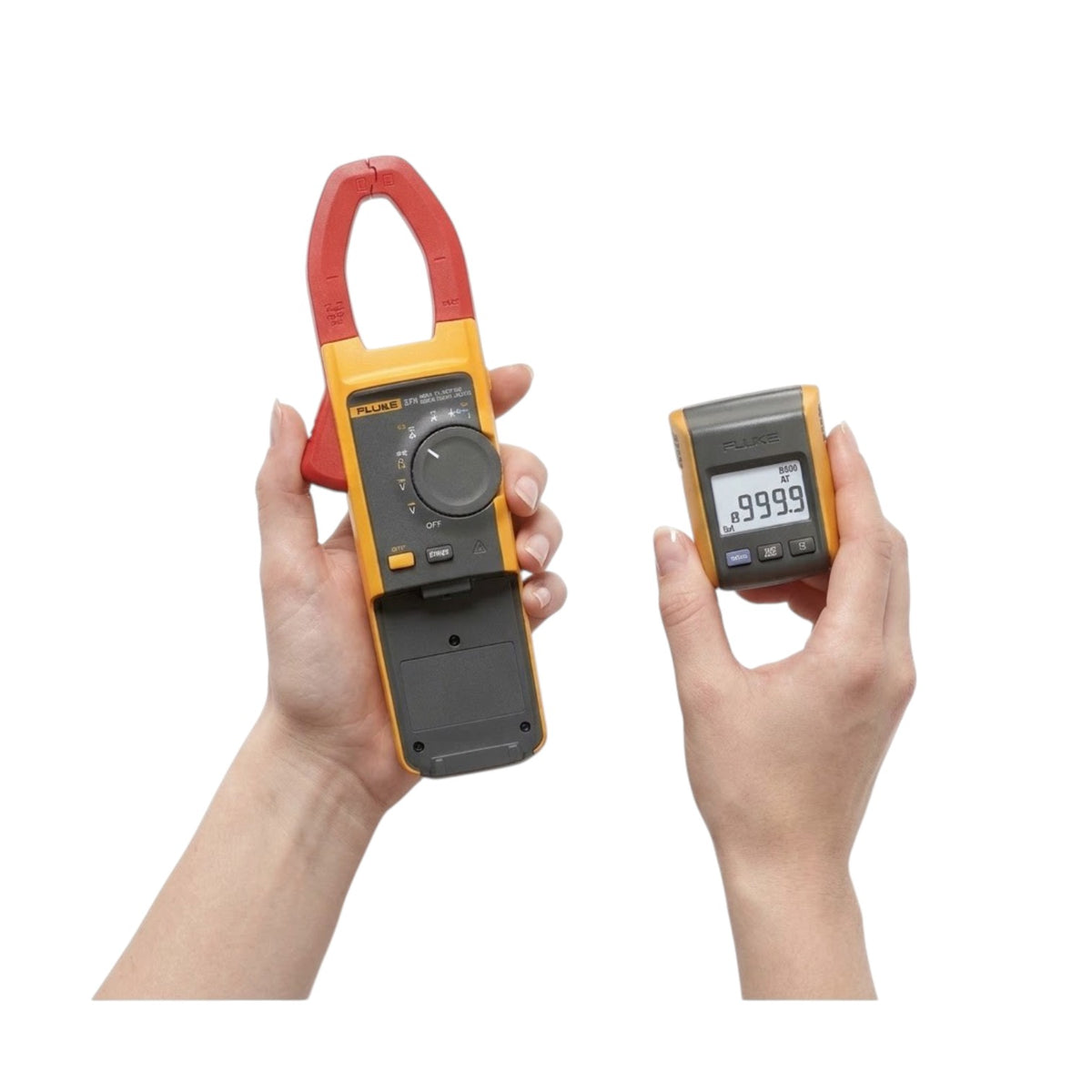Fluke Clamp Meter with Loop 1000A with iFlexi Loop dc 2.5 kA 1000 V dc 1000 V ac CAT IV, CAT III Non-Contact Voltage Detector 381