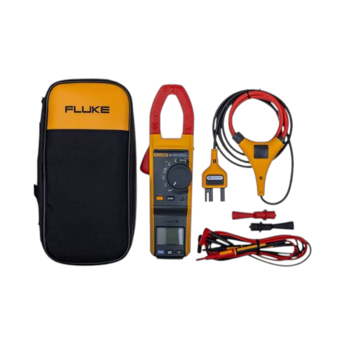 Fluke Clamp Meter with Loop 1000A with iFlexi Loop dc 2.5 kA 1000 V dc 1000 V ac CAT IV, CAT III Non-Contact Voltage Detector 381
