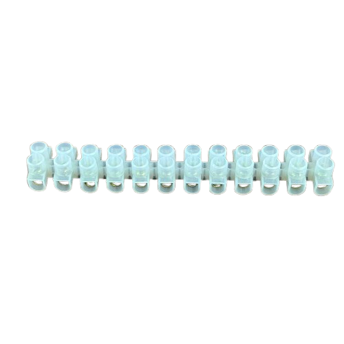 20A 12 Pairs PVC Terminal Block for secure electrical wiring connections