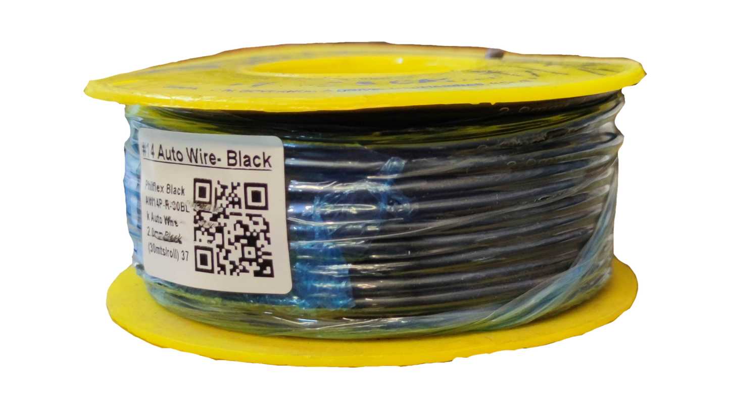 Philflex Auto Wire AWG 14 ( 2.0 mm), Automotive Wire #14 (2.0 mm) White