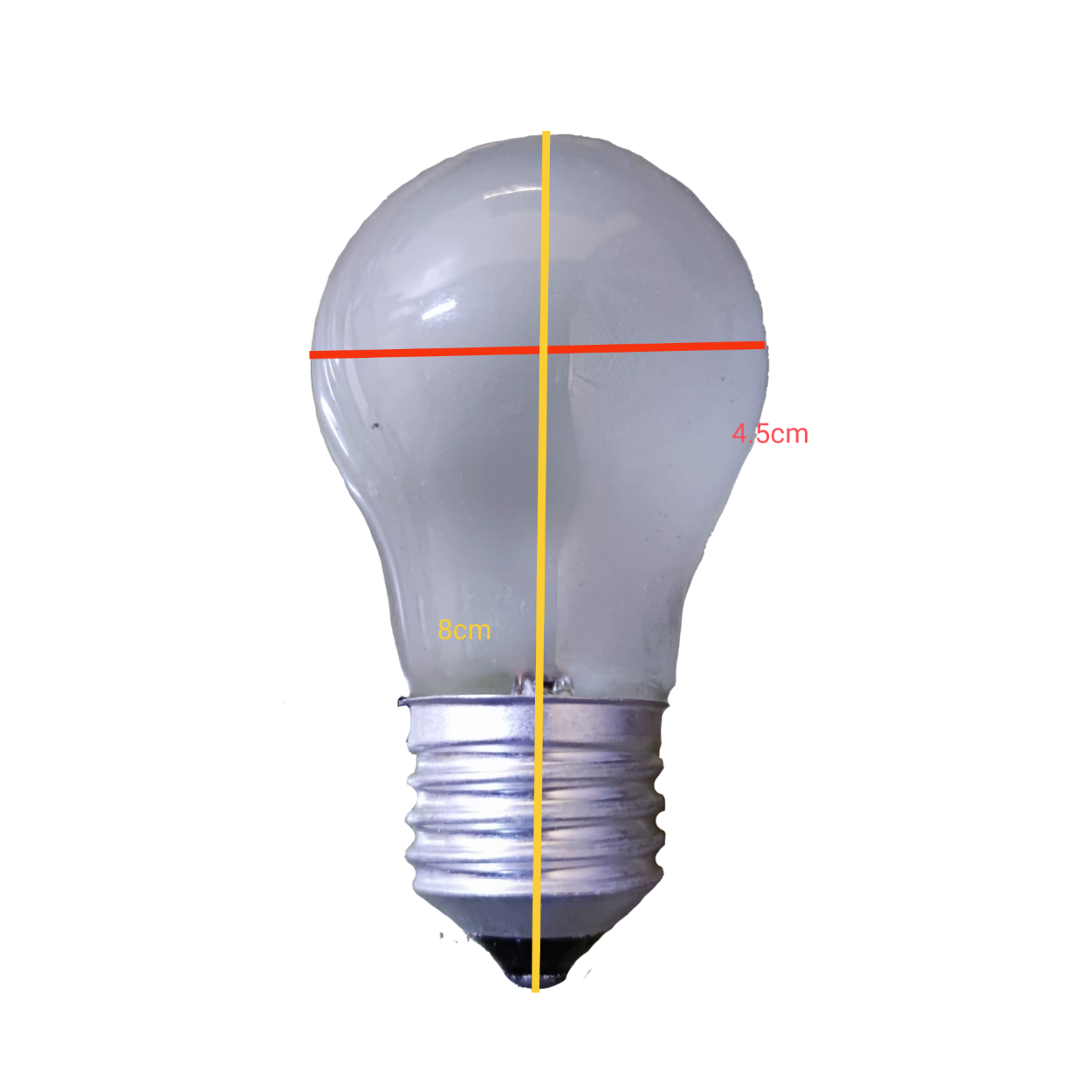 Irisram 24V 25W incandescent bulb E27 with clear glass and silver screw base