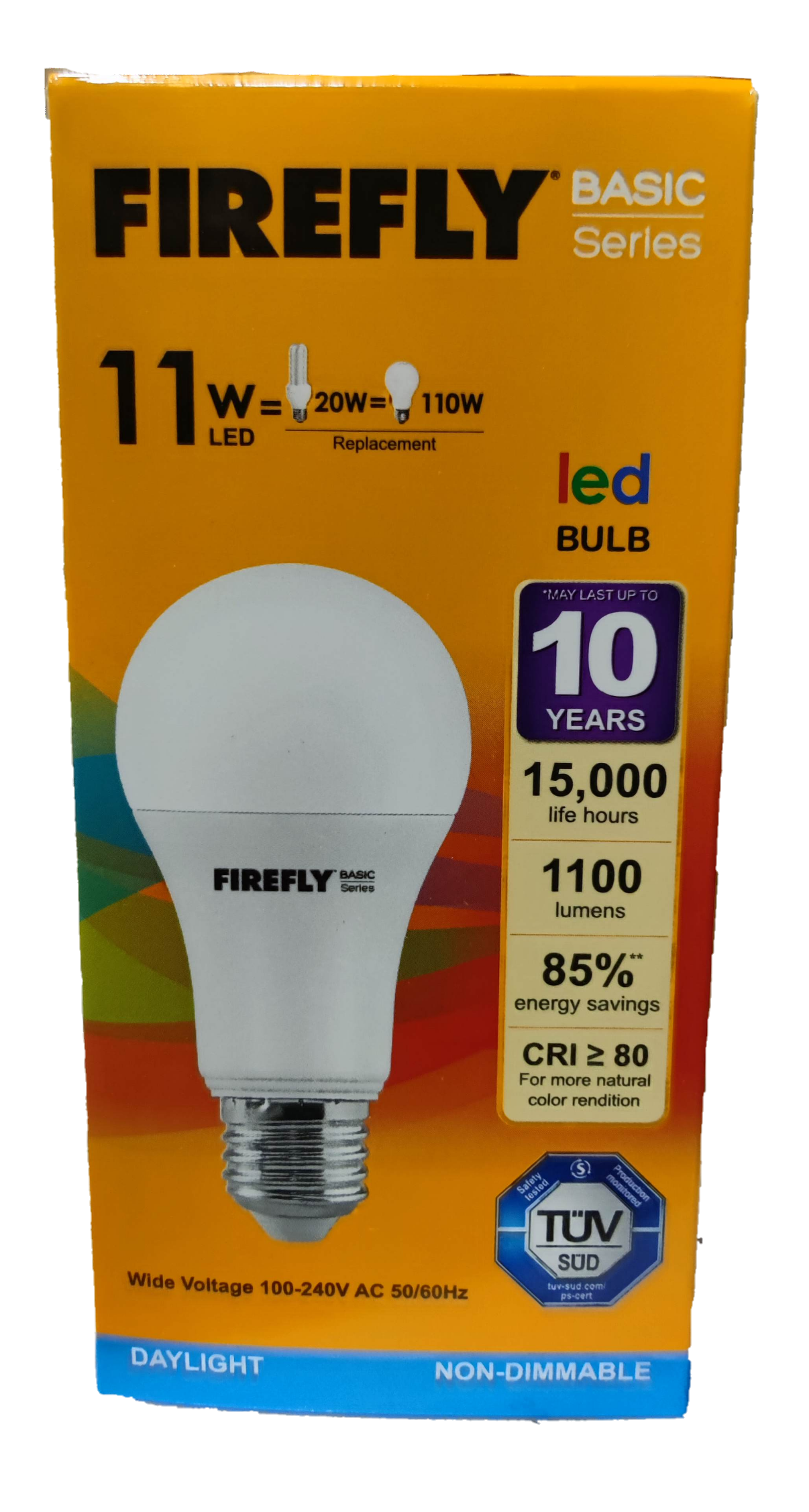 Firefly 11W LED Bulb E27 220V Daylight