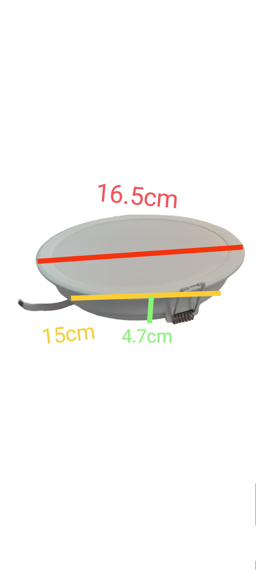 Philips 17W LED Downlight Tri Color 220V Scene Switch