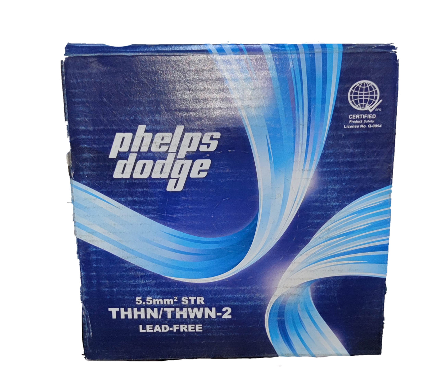 Phelps Dodge 5.5mm THHN AWG 10/7 THWN (1 Meter) Blue