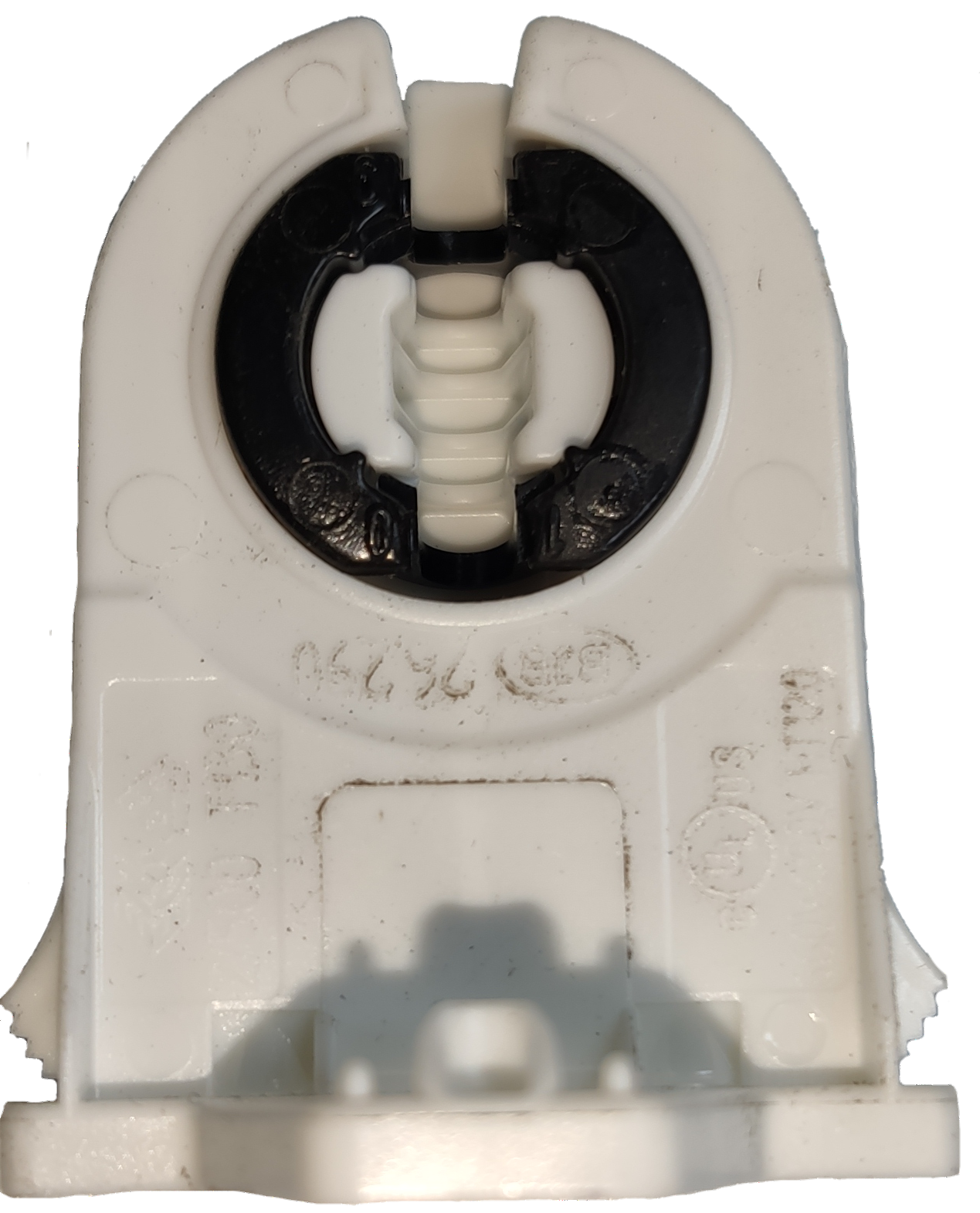 Fluorescent Holder T-8 (Push Through) T130 Small (BJB)