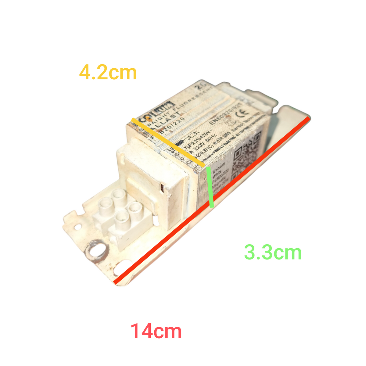 Ecolum Magnetic Ballast, 36W Magnetic Ballast, 1x40W, 1x36W 1 or 1x20W 1X18W Magnetic Ballast 220V Fluorescent Ballast