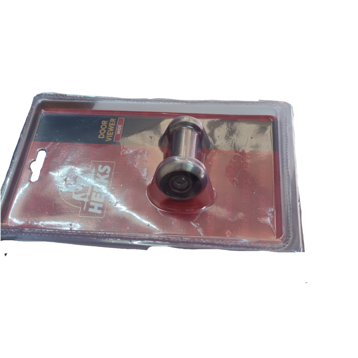 Door Viewer Wide 30 x 30 x 48 mm Satin Nickel, Peek Hole, Door Hole HD3001SN ( Herks) Peep Hole