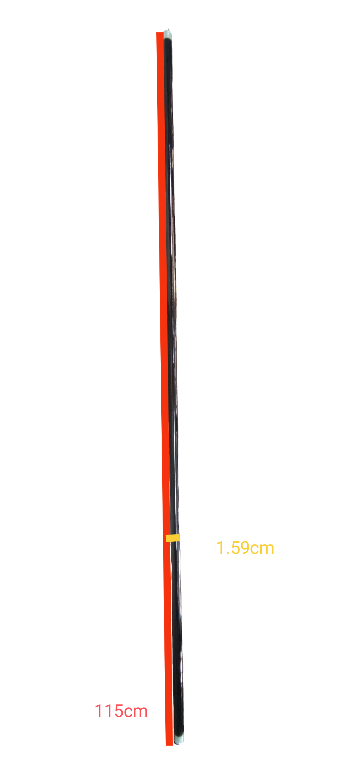 Denko 28W T5 Fluorescent Tube Black Light UV-A 28W T-5 Fluorescent Lamp Black Light Black BLB