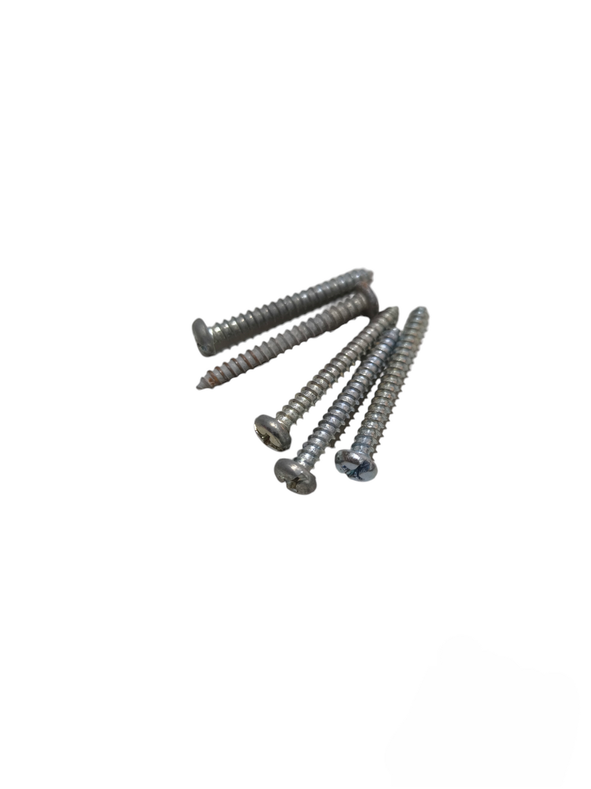 Chrome Wood Screw available in 2 Sizes 3.9cm or 2.7cm length