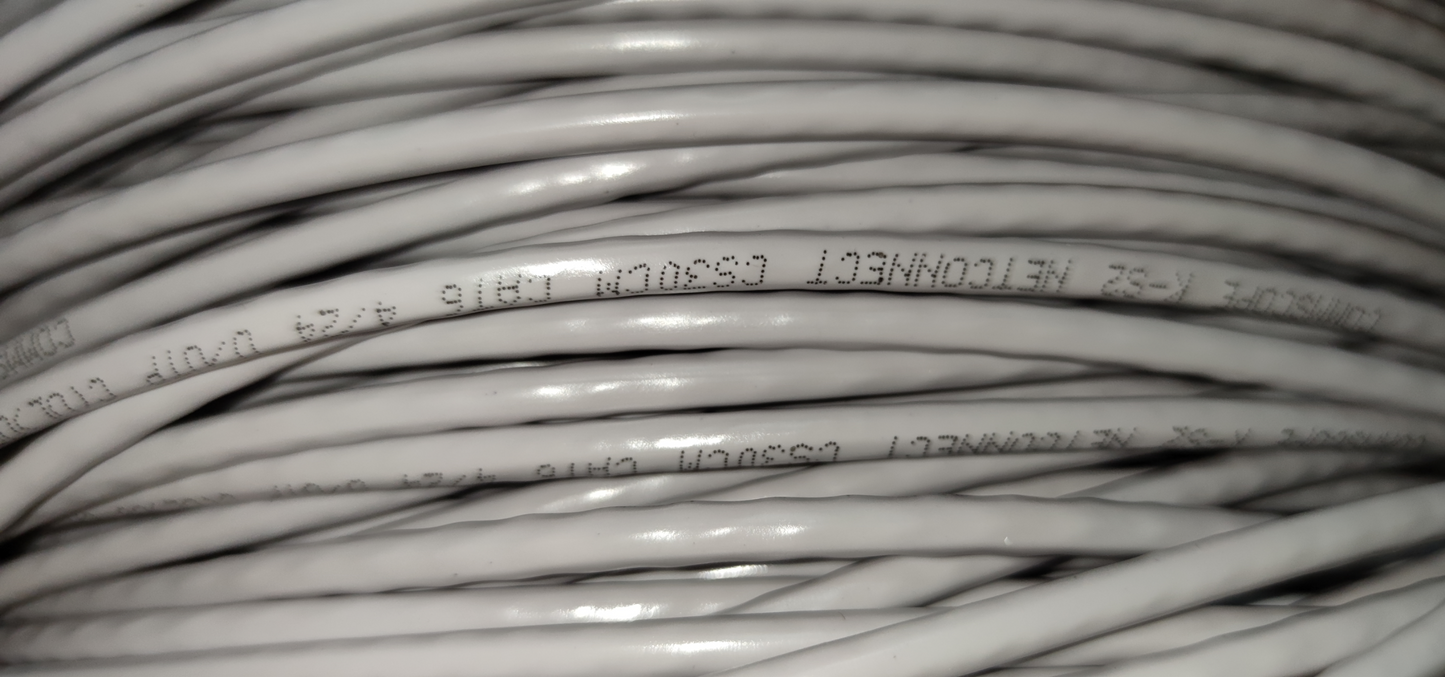 Comscope CAT6 UTP 300 Meters, LAN Cable, Ethernet Cable, Data Cable, Internet Cable, CAT 6 Cable