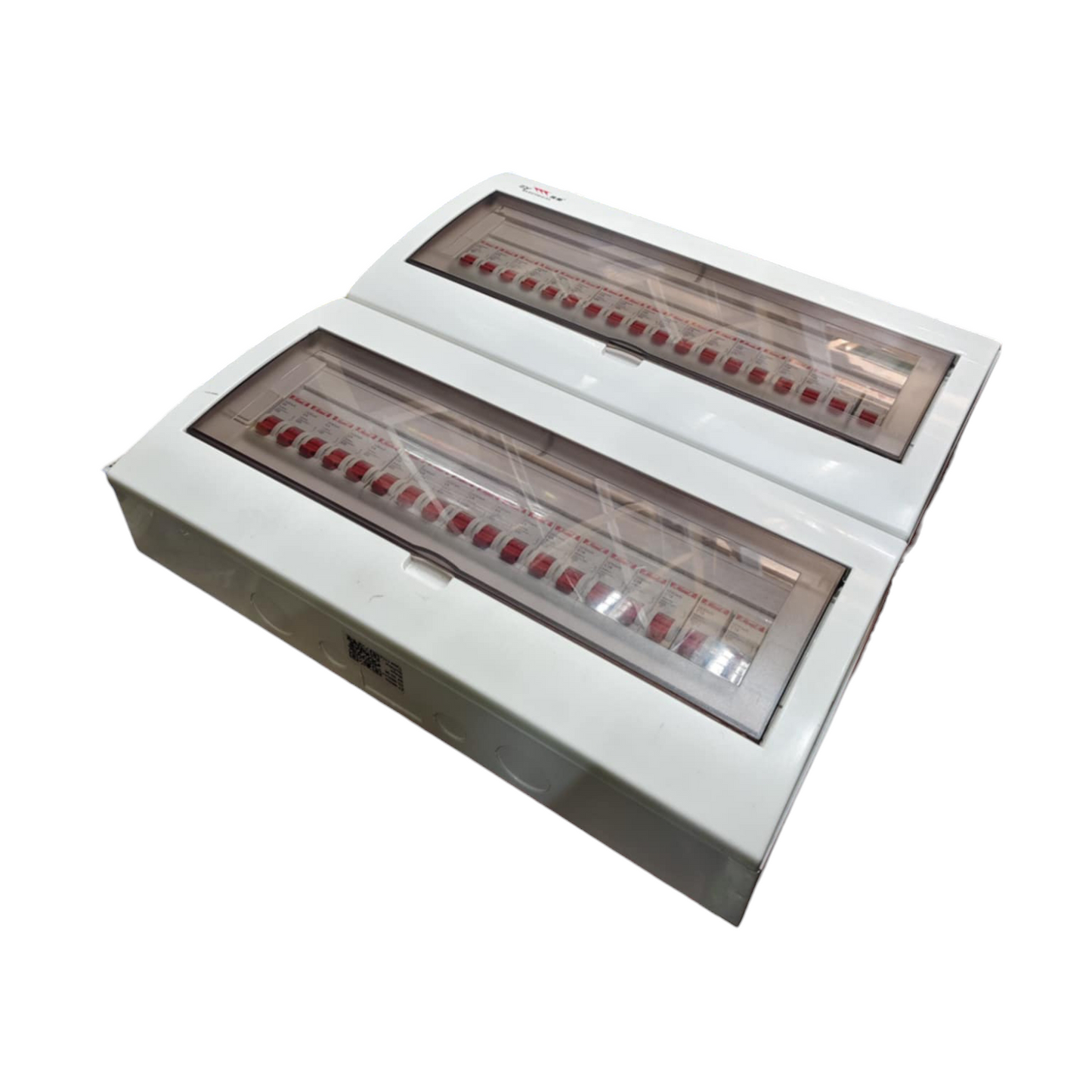 Panel Board 50A 1Pole Main with 35 Branches 1 Pole Miniature Circuit Breaker, Distribution Box Metal Base with Himel Circuit Breakers and Bus Bar Metal Base ( ZY) Himel