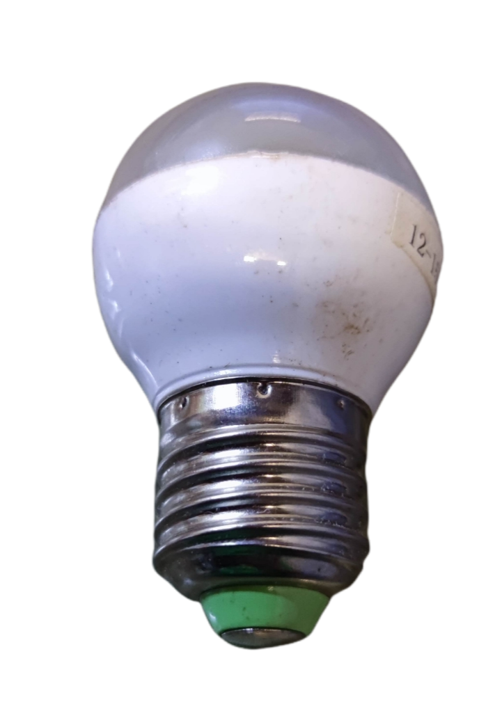 2W LED Bulb 220V AC E27 Warm White with standard screw base for home lighting