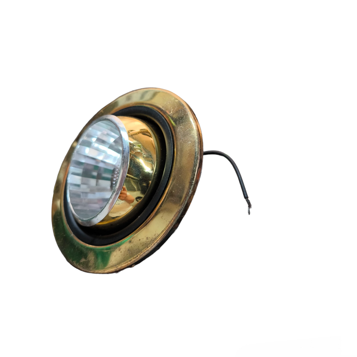 3 inch E14 recessed light 220V with brass finish and wiring for lighting installation accessories